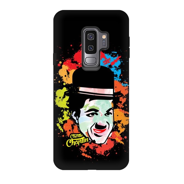 Galaxy S9 plus StrongFit charlie chaplin by TMSarts