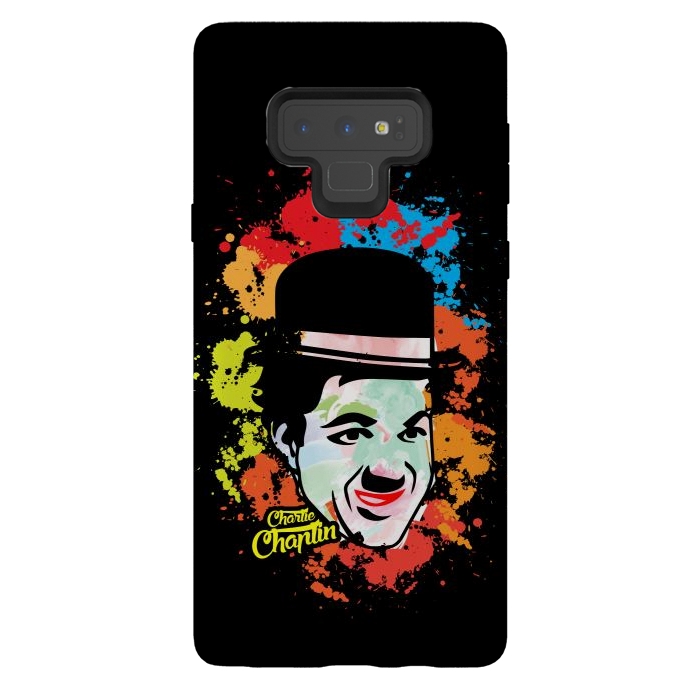 Galaxy Note 9 StrongFit charlie chaplin by TMSarts