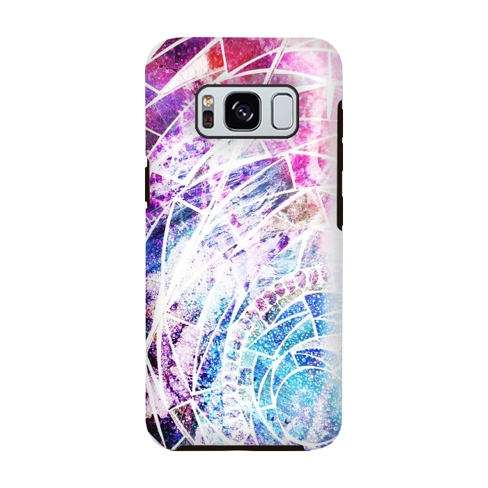 Galaxy S8 StrongFit Star dust marble mosaic by Oana 