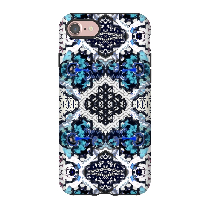 iPhone 7 StrongFit Oriental floral pattern by Oana 