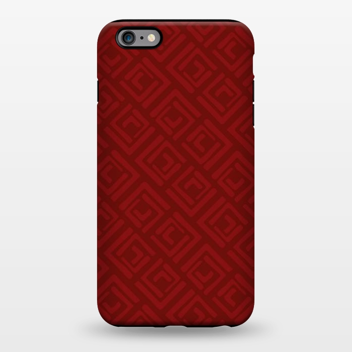 iPhone 6/6s plus StrongFit Red Square Roses by Majoih