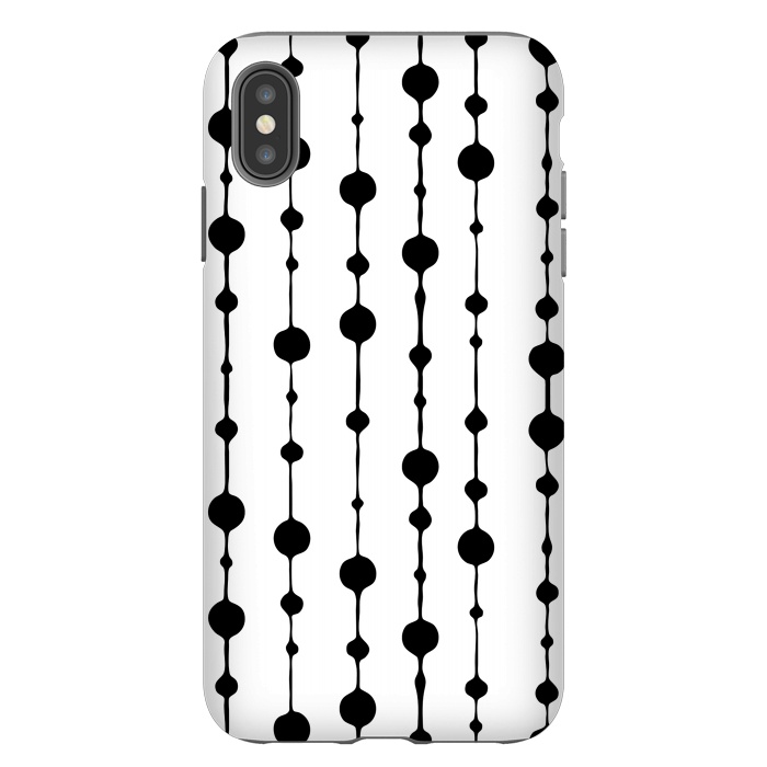 iPhone Xs Max StrongFit Dots in Lines I by Majoih