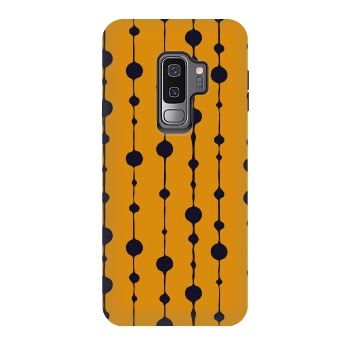 Galaxy S9 plus StrongFit Dots in Lines III by Majoih