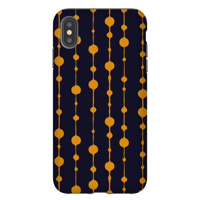 iPhone Xs Max StrongFit Dots in Lines IV by Majoih
