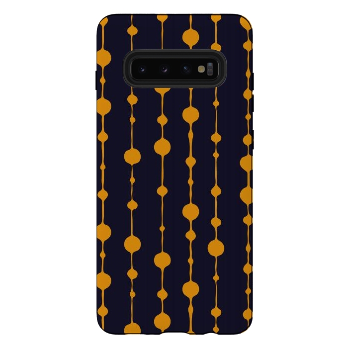 Galaxy S10 plus StrongFit Dots in Lines IV by Majoih