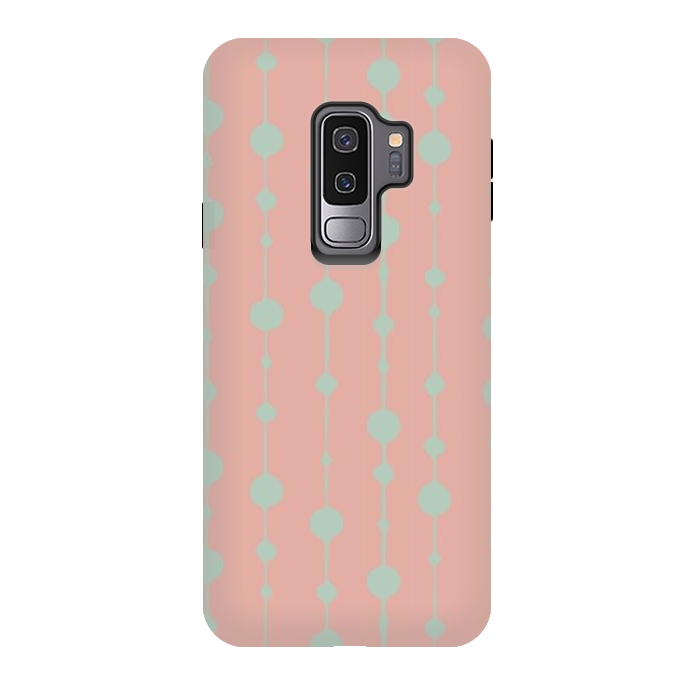 Galaxy S9 plus StrongFit Dots in Lines V by Majoih