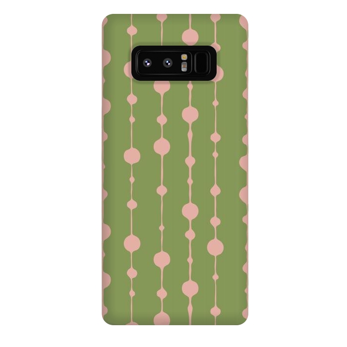 Galaxy Note 8 StrongFit Dots in Lines VI by Majoih