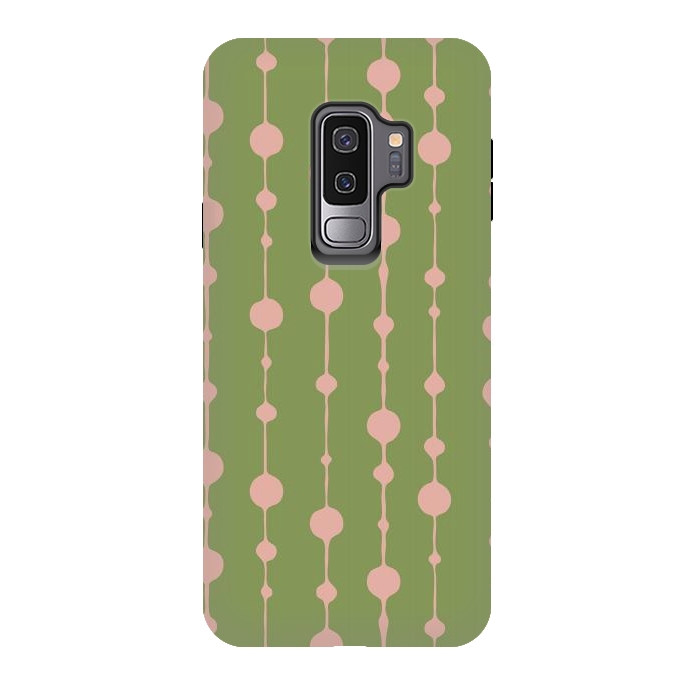 Galaxy S9 plus StrongFit Dots in Lines VI by Majoih