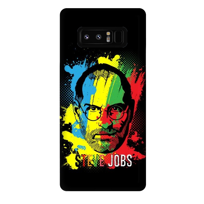 Galaxy Note 8 StrongFit steve jobs by TMSarts