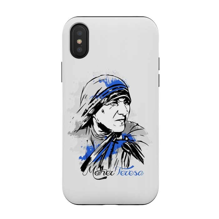 iPhone Xs / X StrongFit mother teresa by TMSarts