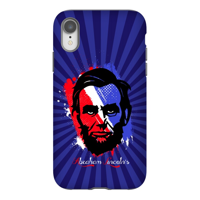iPhone Xr StrongFit abraham retro by TMSarts