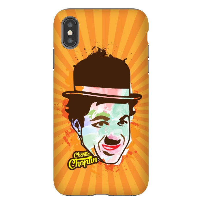 iPhone Xs Max StrongFit retro chaplin by TMSarts