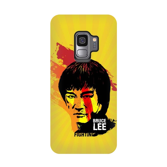 Galaxy S9 StrongFit bruce lee legend by TMSarts