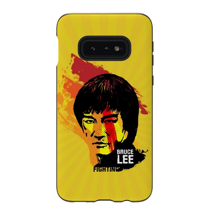 Galaxy S10e StrongFit bruce lee legend by TMSarts