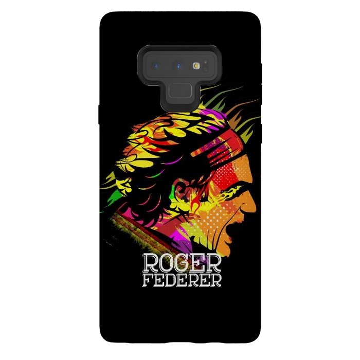 Galaxy Note 9 StrongFit roger federer by TMSarts