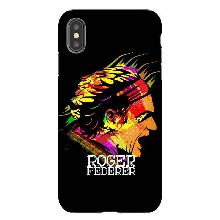 iPhone Xs Max StrongFit roger federer by TMSarts