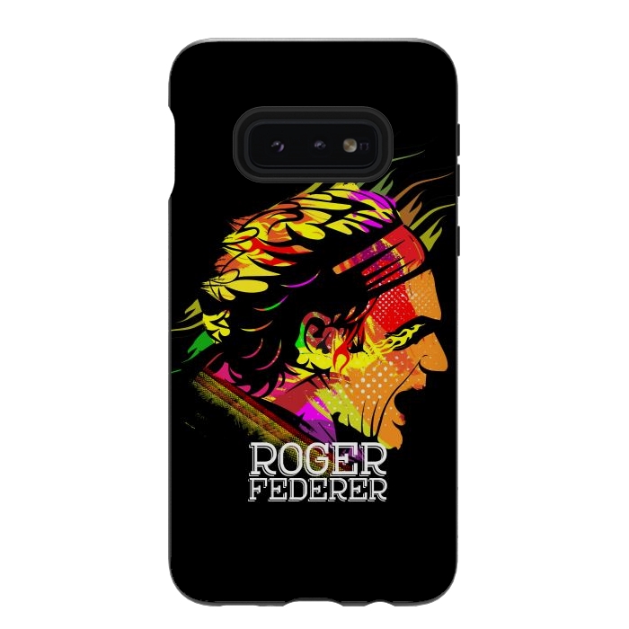 Galaxy S10e StrongFit roger federer by TMSarts