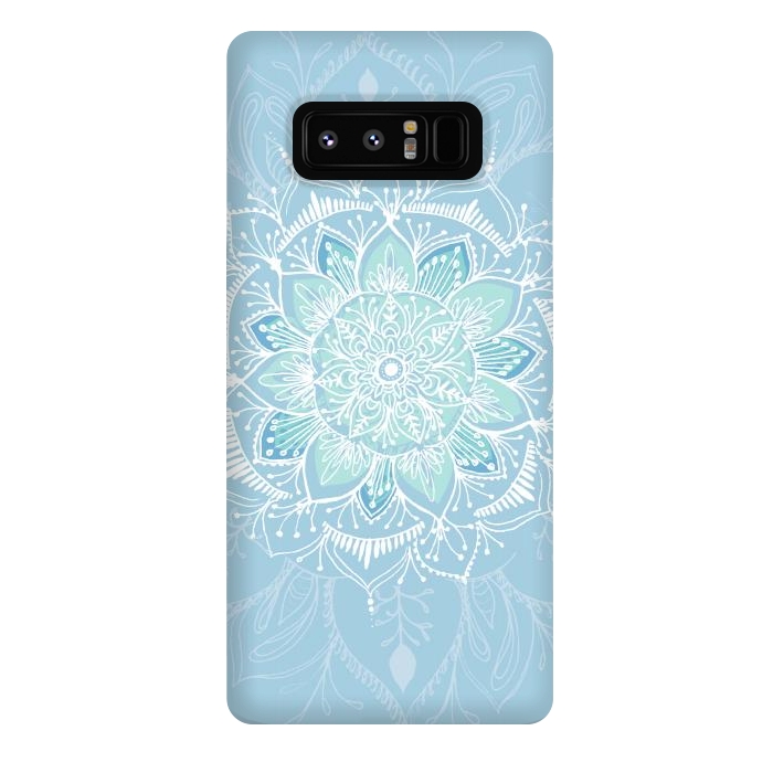 Galaxy Note 8 StrongFit Baby Blue  by Rose Halsey