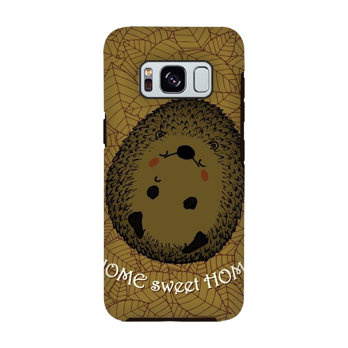 Galaxy S8 StrongFit HOME SWEET HOME by Mangulica