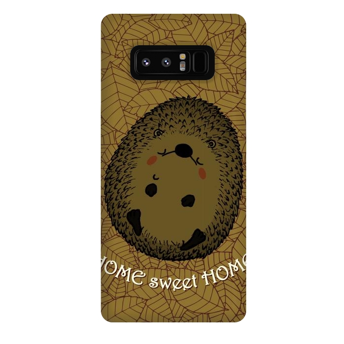 Galaxy Note 8 StrongFit HOME SWEET HOME by Mangulica