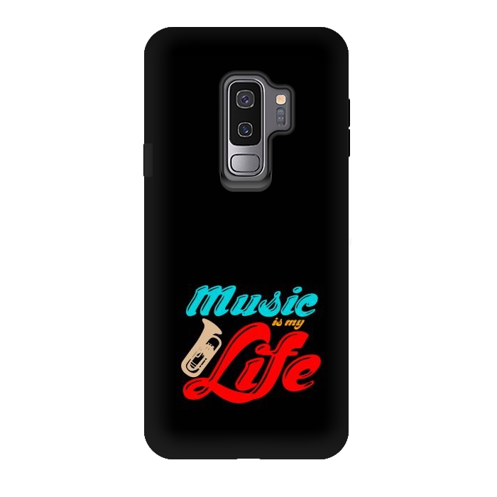 Galaxy S9 plus StrongFit music is my life by TMSarts