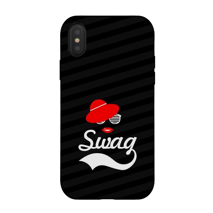 iPhone Xs / X StrongFit girl swag by TMSarts