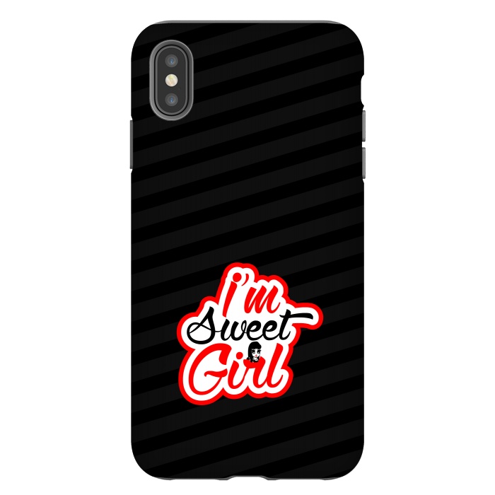 iPhone Xs Max StrongFit im sweet girl by TMSarts