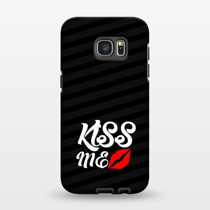 Galaxy S7 EDGE StrongFit kiss me by TMSarts