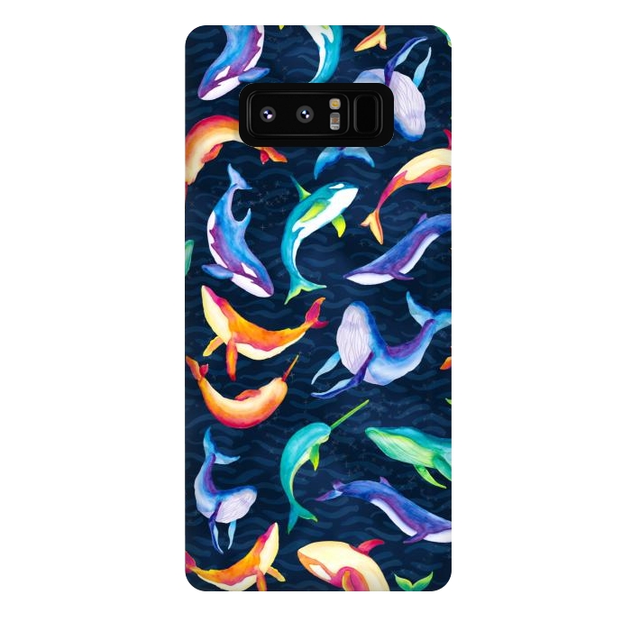 Galaxy Note 8 StrongFit Whaley Love to Move by gingerlique