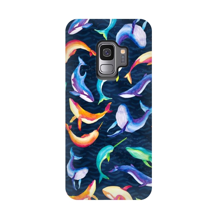 Galaxy S9 StrongFit Whaley Love to Move by gingerlique