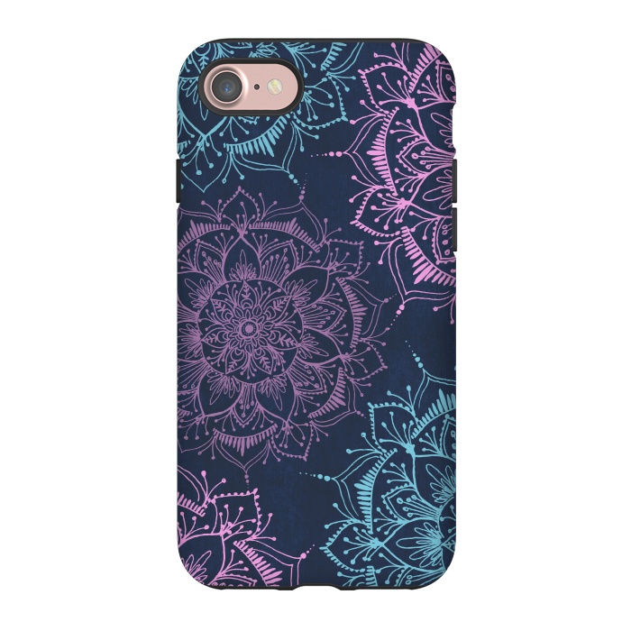 iPhone 7 StrongFit bliss mandala pattern by Rose Halsey