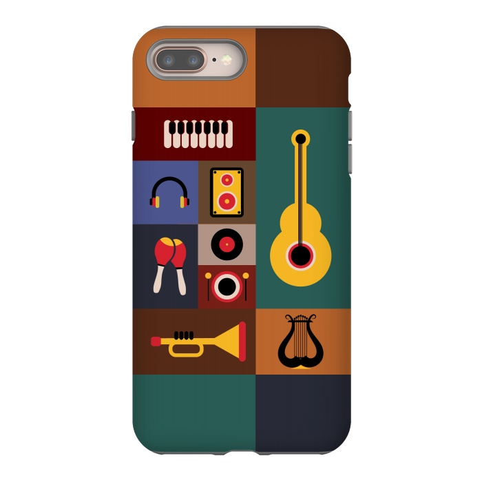 iPhone 7 plus StrongFit musical instruments by TMSarts