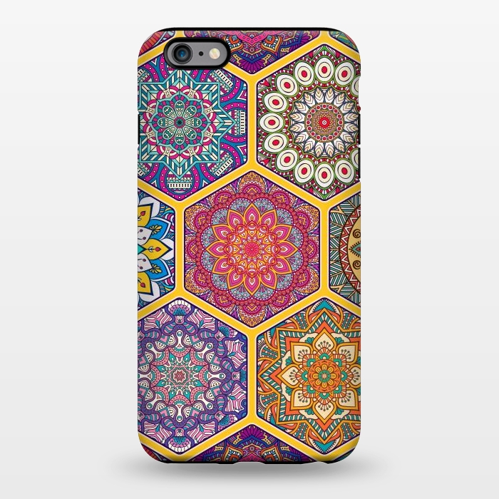 iPhone 6/6s plus StrongFit Mosaic Mandalas 77  by ArtsCase