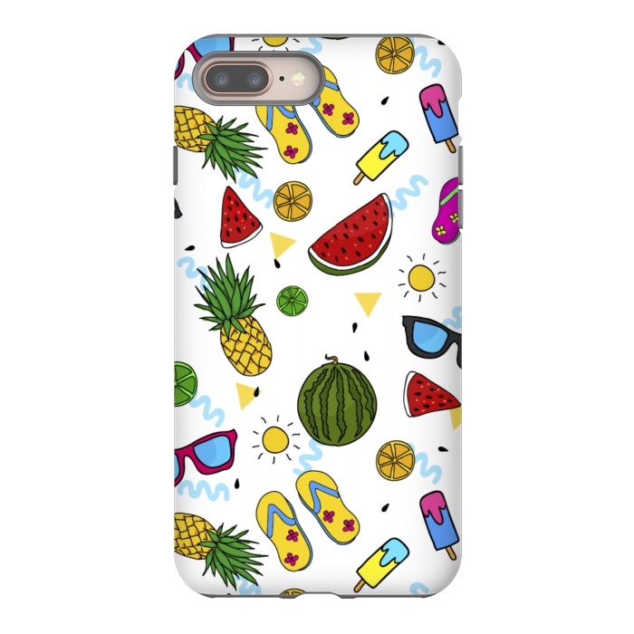 iPhone 7 plus StrongFit beach love pattern by MALLIKA