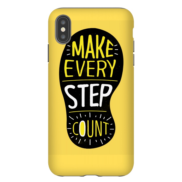 iPhone Xs Max StrongFit make every step count by MALLIKA