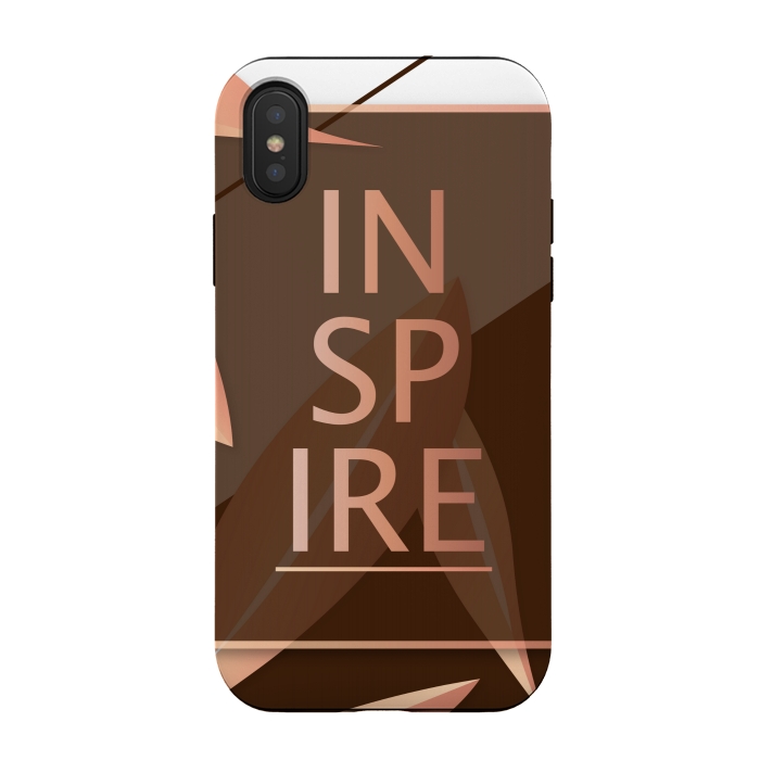 iPhone Xs / X StrongFit inspire tropical by MALLIKA