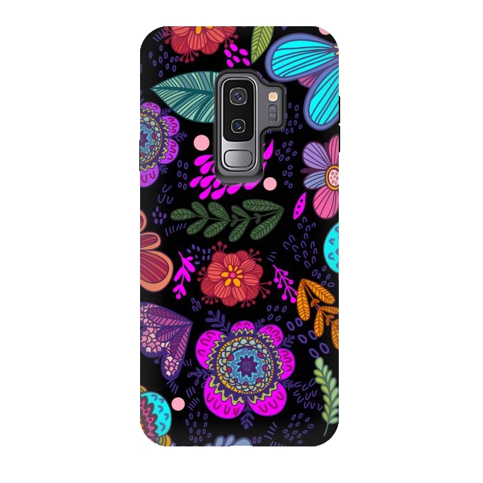 Galaxy S9 plus StrongFit Flowers Online by ArtsCase