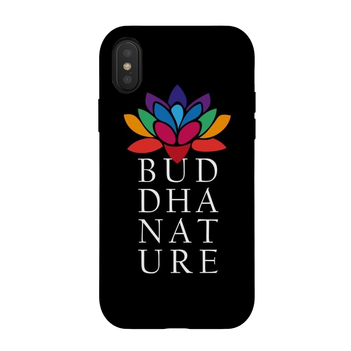 iPhone Xs / X StrongFit Buddha Nature II by Majoih