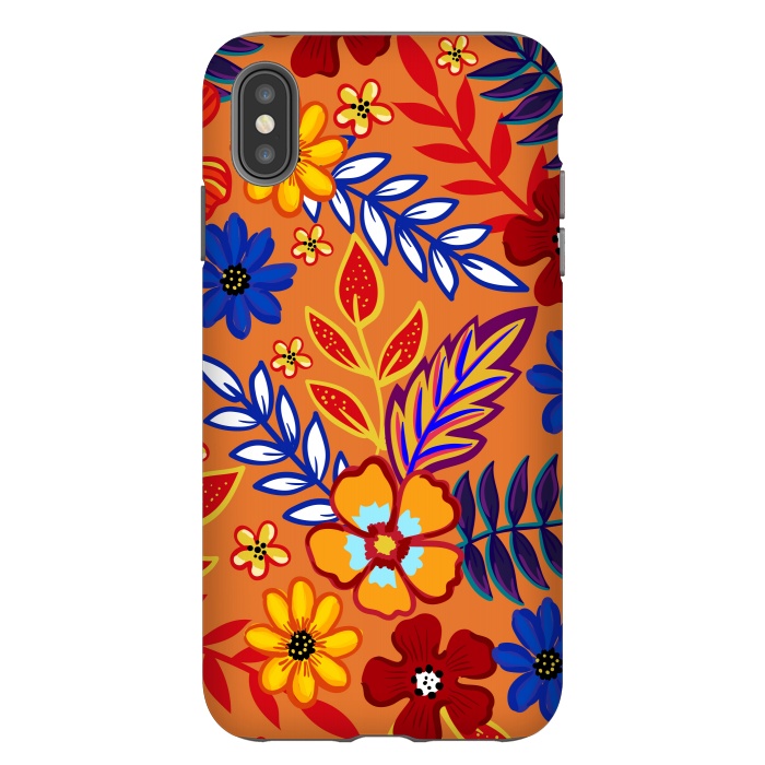 iPhone Xs Max StrongFit Flowers In The Tropics by ArtsCase