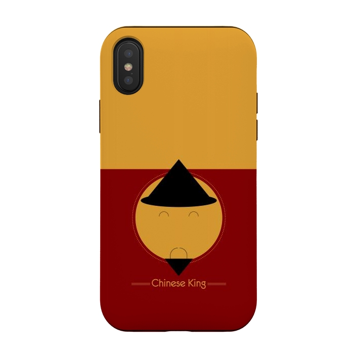 iPhone Xs / X StrongFit chinese king by TMSarts
