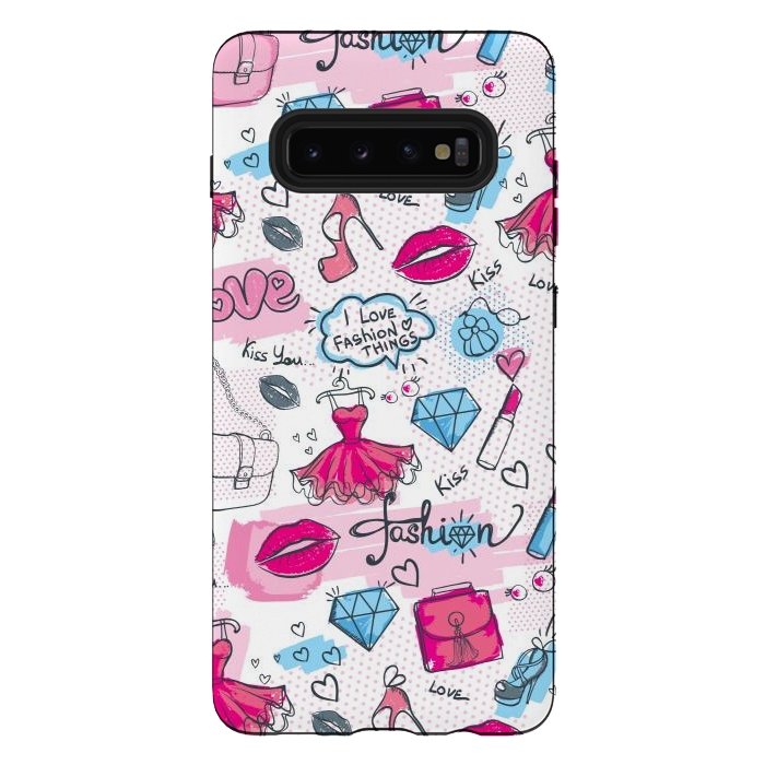 Galaxy S10 plus StrongFit Fashionable Girls by ArtsCase