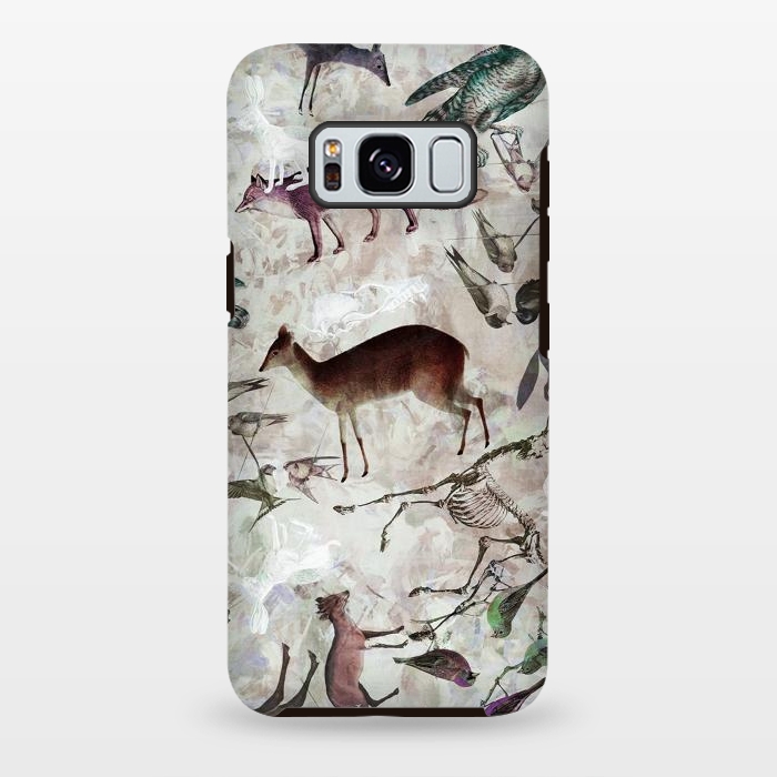 Galaxy S8 plus StrongFit Woodland animals by Oana 