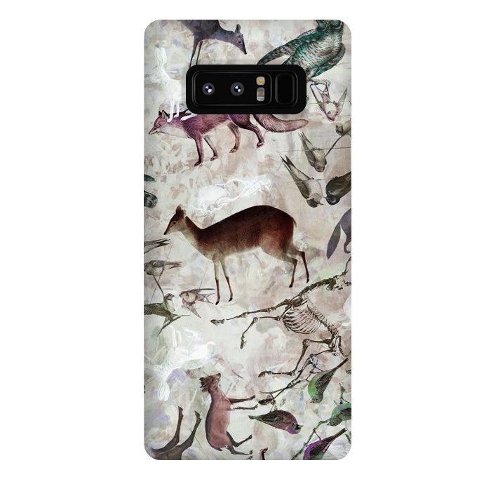 Galaxy Note 8 StrongFit Woodland animals by Oana 