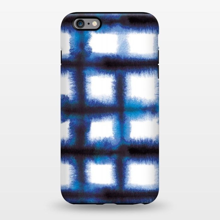 iPhone 6/6s plus StrongFit Shibori Indigo by Ninola Design