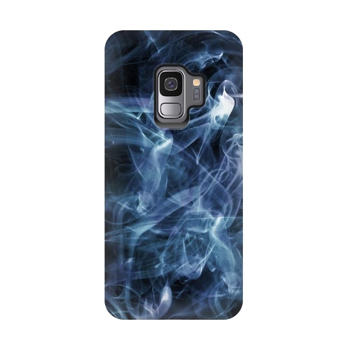 Galaxy S9 StrongFit Modern Smoke Marble by Ninola Design