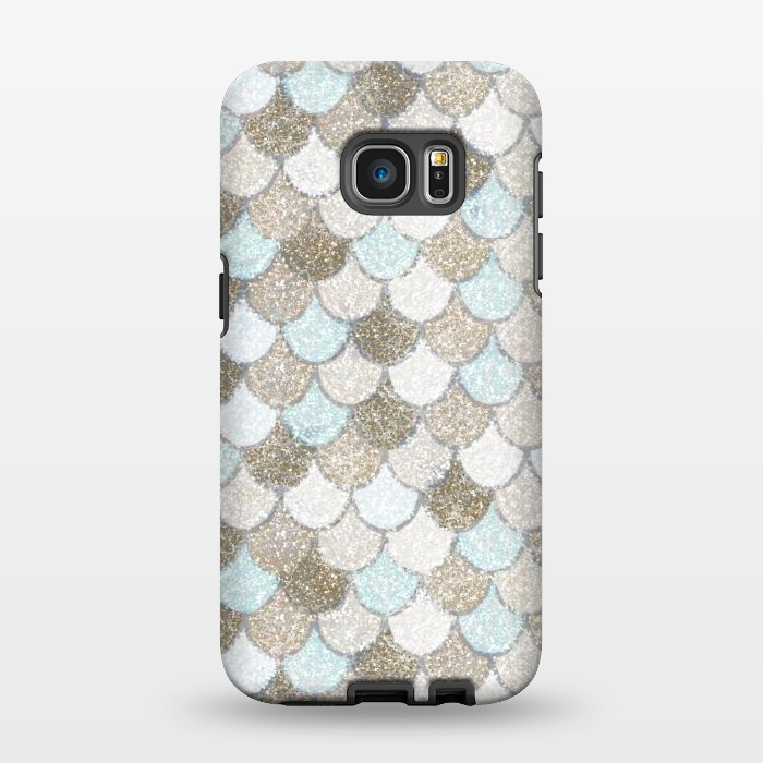 Galaxy S7 EDGE StrongFit Mermaid & glitters by Jms
