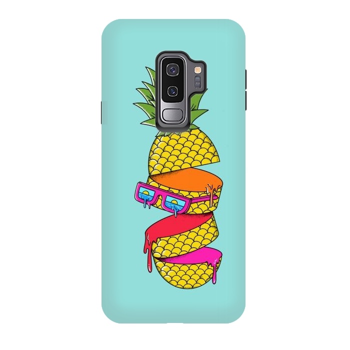 Galaxy S9 plus StrongFit Pineapple Colors by Coffee Man