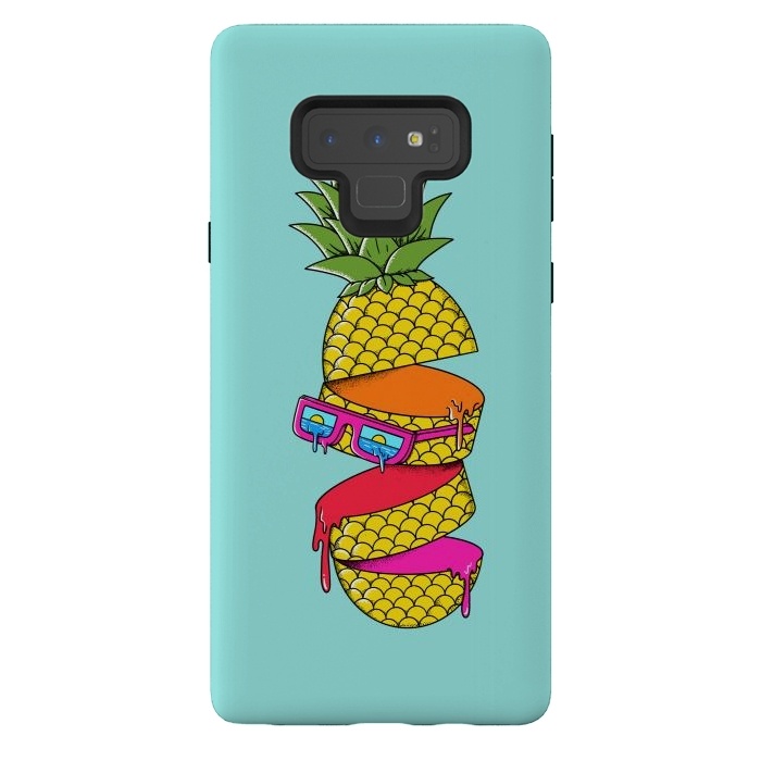 Galaxy Note 9 StrongFit Pineapple Colors by Coffee Man