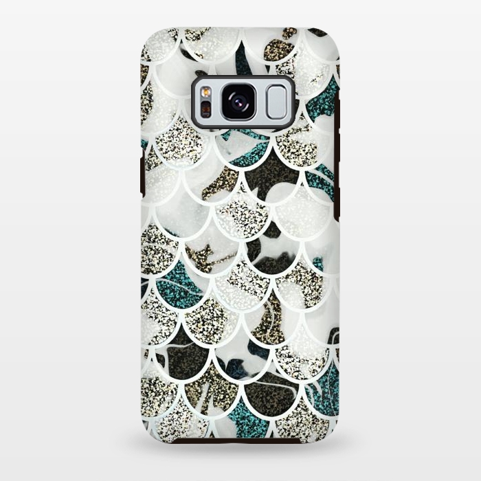 Galaxy S8 plus StrongFit Marble mermaid by Jms