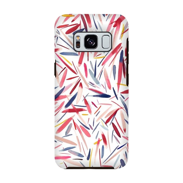Galaxy S8 StrongFit Watercolor Wishes by Ninola Design